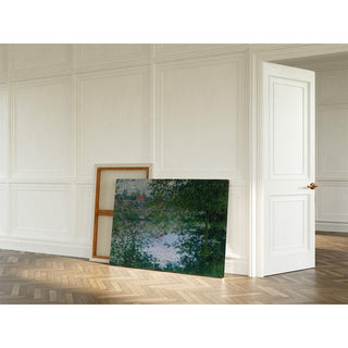 A Travers Les Arbres, Ile De La Grande Jatte - Claude Monet | Reproduction Tableau Décoration murale affiche copie