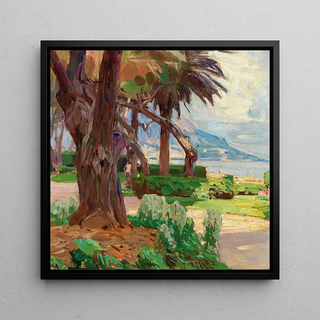 À la Côte d'Azur - Carl Moll