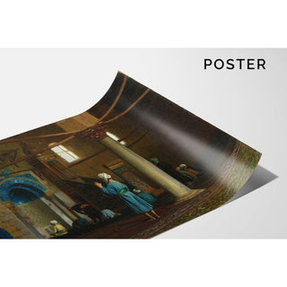 A la prière, Le Caire - Jean-Léon Gérôme | Reproduction Tableau Décoration murale affiche copie