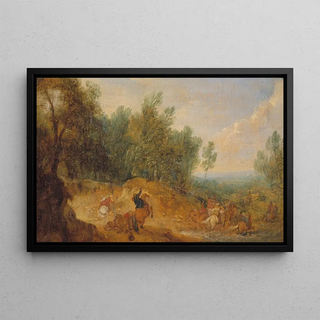 Adam Frans van der Meulen - Riders attacked at a Ford.webp