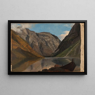 Adolph Tidemand - View of Gudvangen.webp