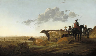 Aelbert Cuyp - Landscape with Herdsmen.webp