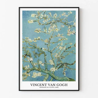 Affiche Amandier en fleurs - Vincent Van Gogh