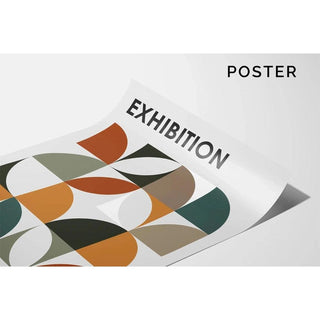 Affiche Bauhaus - Motifs Modulaires