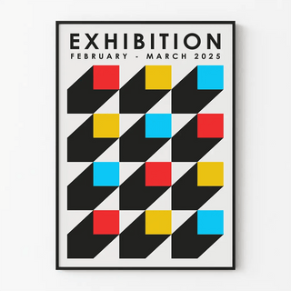 Affiche Bauhaus - Optique Primaire