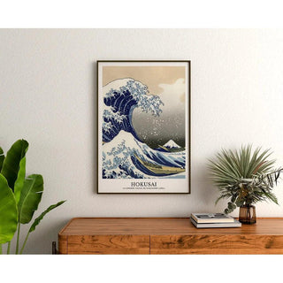 Affiche La Grande Vague de Kanagawa par Hokusai