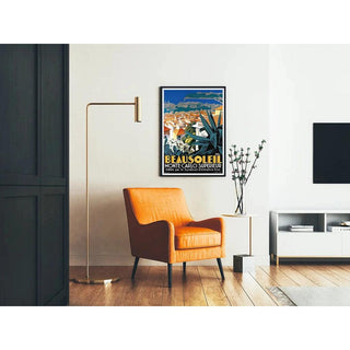 Affiche Vintage Beausoleil Côte d'Azur