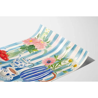 Affiche décoration cuisine - Matinée Fleurie