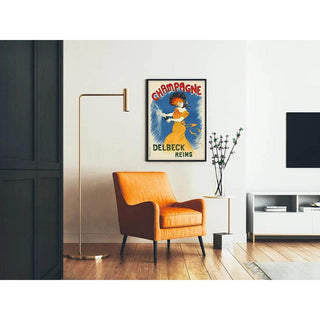 Affiche publicitaire vintage - Champagne Delbeck