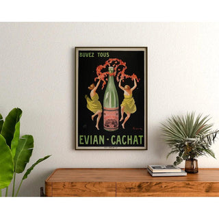 Affiche publicité vintage - Evian