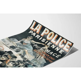 Affiche vintage - La Police Parisienne par G. Macé