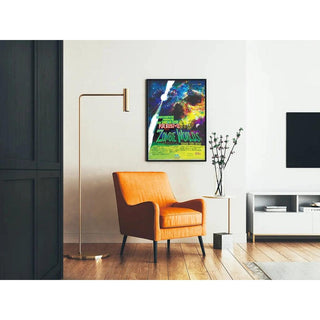 Affiche vintage NASA - Zombie Worlds 2020