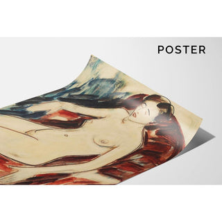 Akt - Christian Rohlfs | Reproduction Tableau Décoration murale affiche copie