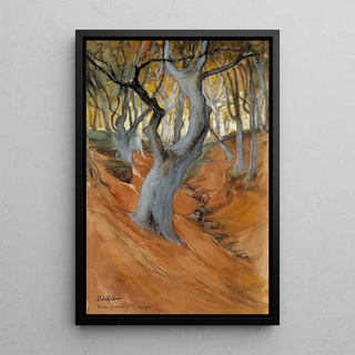 Albert Edelfelt - Beech Forest.webp