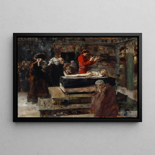 Albert von Keller - The Raising of Jairuss Little Daughter.webp