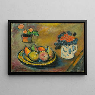 Alexej von Jawlensky - Stilleben mit Birnen und pfeln.webp