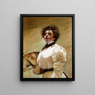 Alice Pike Barney - SelfPortrait with Palette.webp