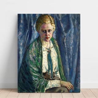 Alma Koskeli Portree - Konrad Mägi | Reproduction Tableau Décoration murale affiche copie