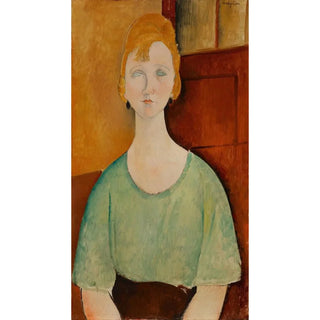 Amedeo Modigliani - Girl in a Green Blouse.webp