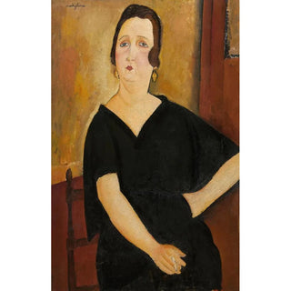 Amedeo Modigliani - Madame Amde Woman with Cigarette.webp