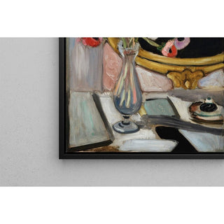 Anémones au Miroir Noir - Henri Matisse | Reproduction Tableau Décoration murale affiche copie