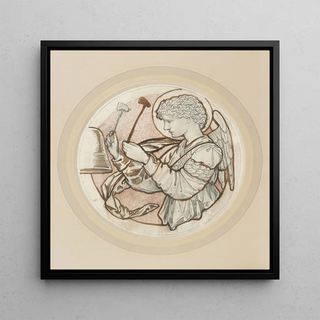 Ange jouant des cloches II - Sir Edward Coley Burne-Jones