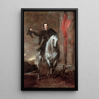 Anthony van Dyck - Anton Giulio BrignoleSale On Horseback.webp
