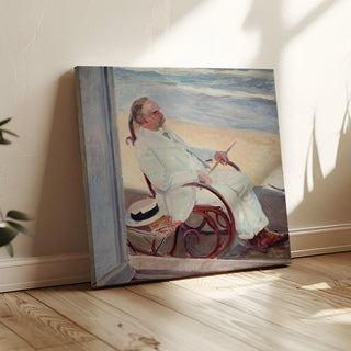 Antonio García à la plage - Joaquín Sorolla | Reproduction Tableau Décoration murale affiche copie