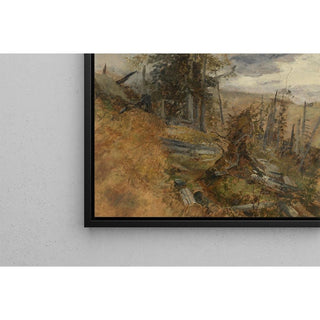 Arbres abattus par le vent - Marie Egner | Reproduction Tableau Décoration murale affiche copie