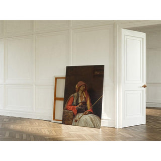 Arnaut assis - Jean-Léon Gérôme | Reproduction Tableau Décoration murale affiche copie