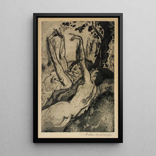 Arthur Bowen Davies - Moonlight on the Grassy Bank.webp