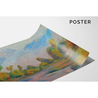 Au Bord de la Rivière - Pierre-Auguste Renoir | Reproduction Tableau Décoration murale affiche copie