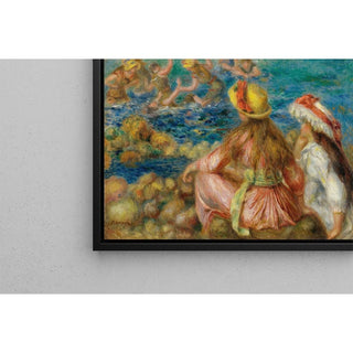 Baigneuses - Pierre-Auguste Renoir | Reproduction Tableau Décoration murale affiche copie