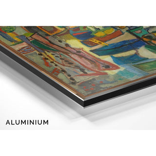 Bateaux à Collioure - Sasza Blonder | Reproduction Tableau Décoration murale affiche copie