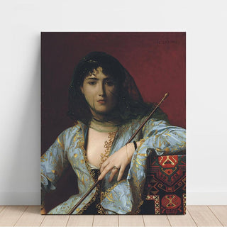 Beauté circassienne voilée - Jean-Léon Gérôme | Reproduction Tableau Décoration murale affiche copie