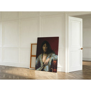 Beauté circassienne voilée - Jean-Léon Gérôme | Reproduction Tableau Décoration murale affiche copie