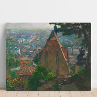 Blick auf Mödling - Carl Moll | Reproduction Tableau Décoration murale affiche copie