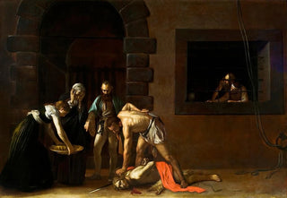 Caravaggio - The beheading of St John the Baptist.webp