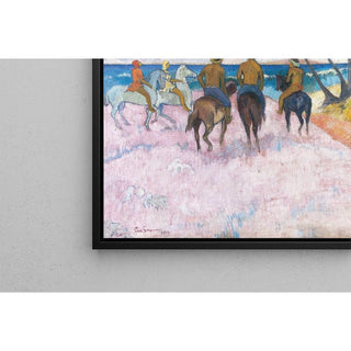 Cavaliers sur la plage I - Paul Gauguin | Reproduction Tableau Décoration murale affiche copie