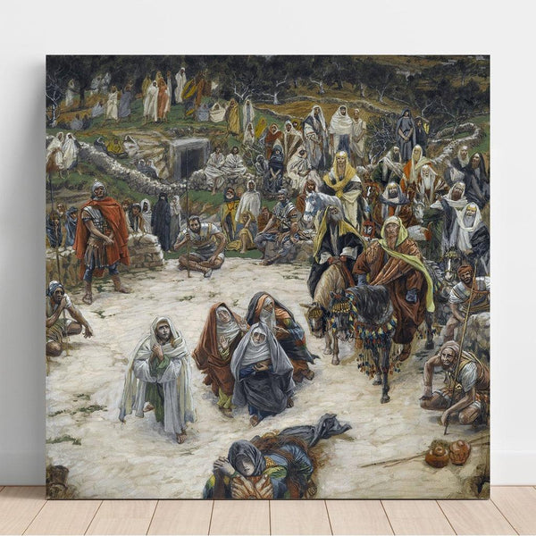 Reproduction of the painting of What Our Lord saw from the cross - James Tissot