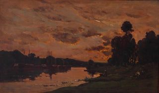 Charles Franois Daubigny - La tarde.webp