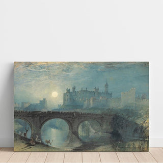 Château d'Alnwick - Joseph Mallord William Turner | Reproduction Tableau Décoration murale affiche copie