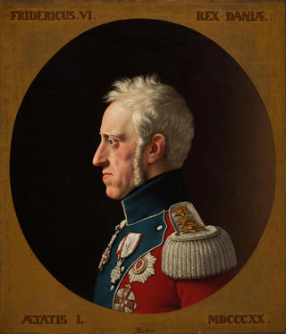 Christoffer Wilhelm Eckersberg - Portrait Of Frederik 6.webp