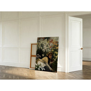 Chrysanthèmes - James Tissot | Reproduction Tableau Décoration murale affiche copie