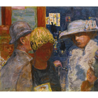 Cinq Personnages - Pierre Bonnard | Reproduction Tableau Décoration murale affiche copie