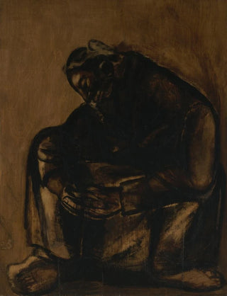 Constant Permeke - Woman at Prayers.webp