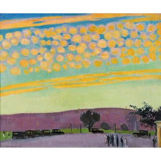 Coucher de Soleil à Pittsburgh - Maurice Denis | Reproduction Tableau Décoration murale affiche copie