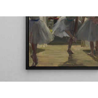 Danseuses dans une salle d'exercice Trois Danseuses - Edgar Degas | Reproduction Tableau Décoration murale affiche copie