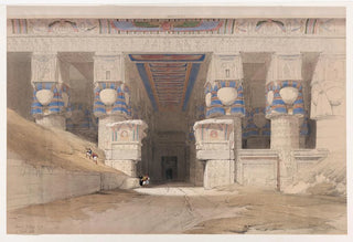 David Roberts - Dendera Dandara Dec 7th 1838.webp