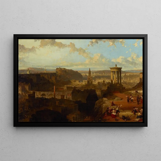 David Roberts - Edinburgh from the Calton Hill.webp